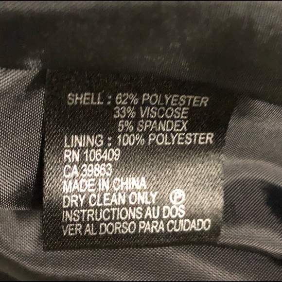 TAHARI Arthur S. Levine Classics Blazer Size 4 Work Office Career Casual Black - Picture 12 of 12